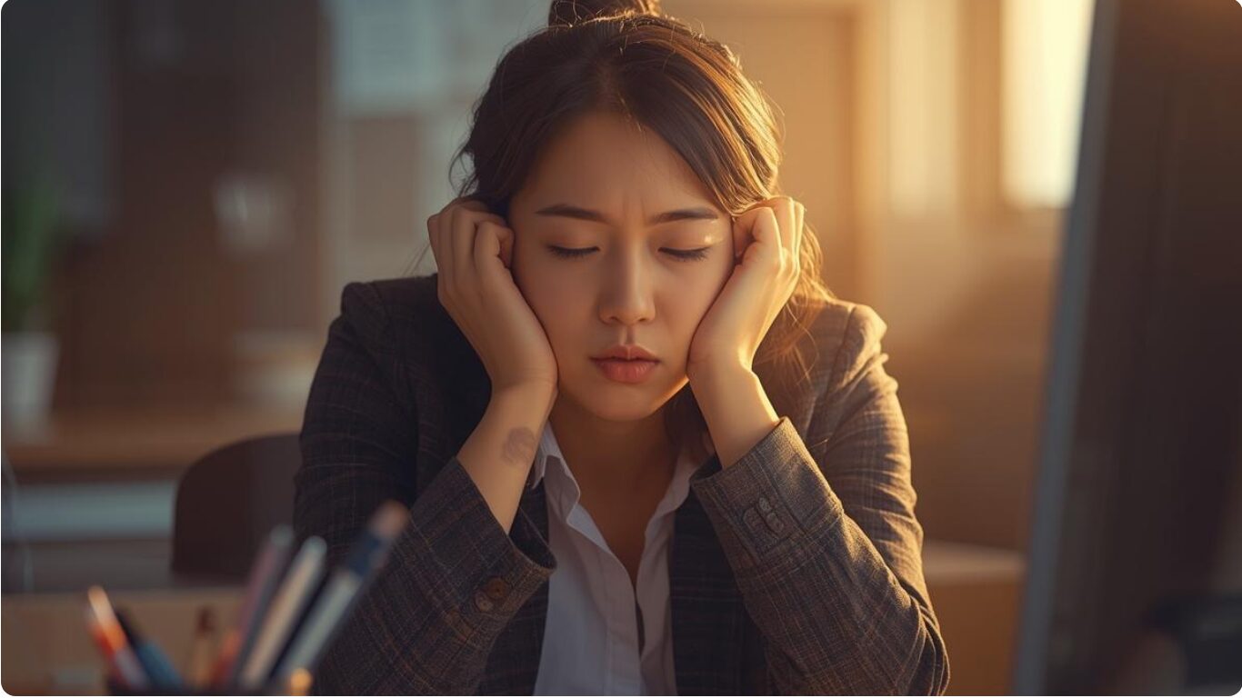 眠気覚ましのツボ【即効】仕事中・授業中にバレずに押せる手・耳のツボを解説します。