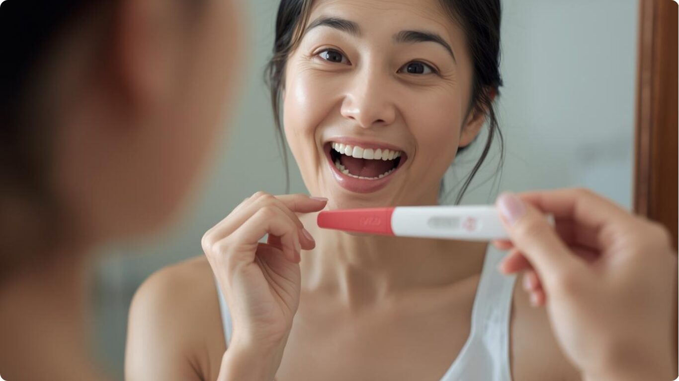 43歳経産婦の自然妊娠確率は？初産より有利か、流産率も解説します。