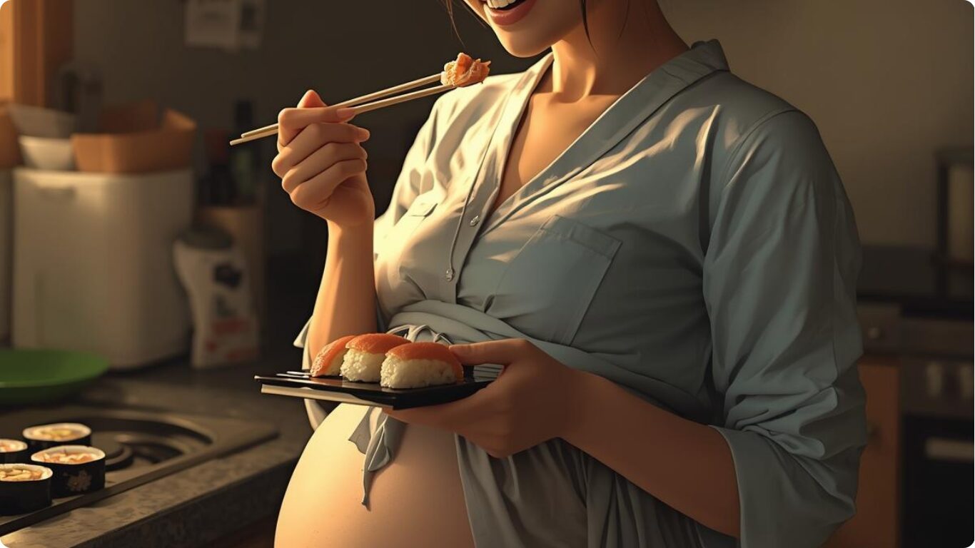 妊娠中のお寿司について