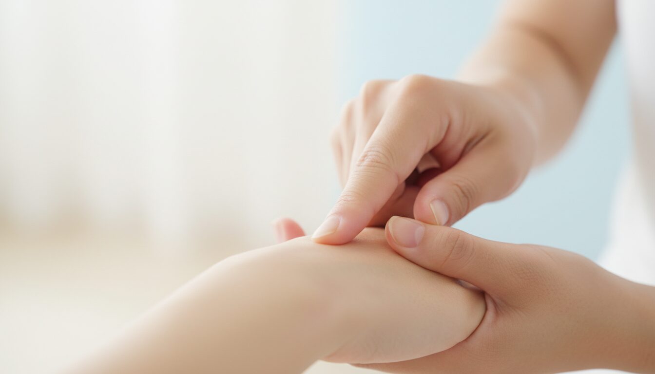 ツボの効果を高める！心地よい刺激を与える正しい押し方