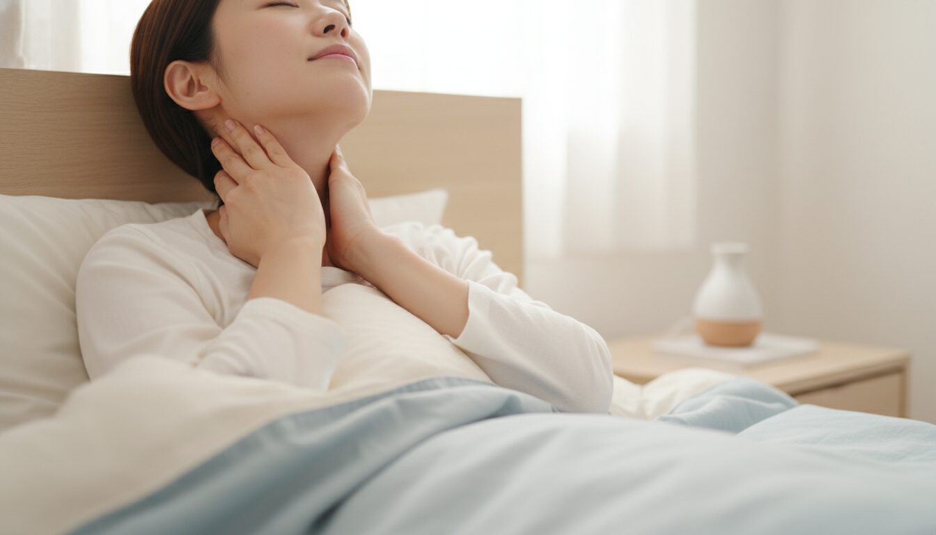 布団の中でも押せる！今夜から試せる快眠のためのツボ5選